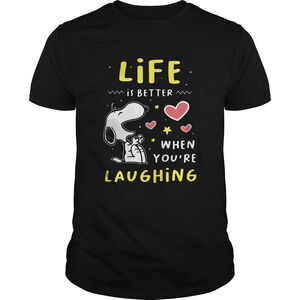 Snoopy Life Is Better When Youre Laughing Shirt